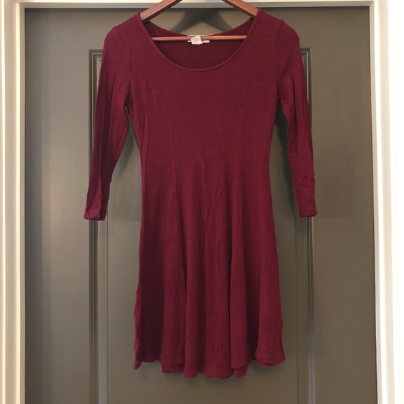Forever 21 Dresses & Skirts - 🌺 Forever 21 Women’s Dress Burgundy Size S